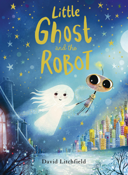 Hardcover Little Ghost and the Robot Book