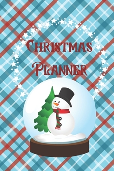 Paperback Christmas Planner: Weekly calendars, wish list and travel logs Book