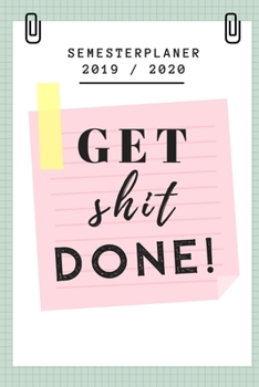 Semester Planer 2019 / 2020: A5 Coole Geschenkidee BLANKO zum Studium | Notizbuch für Studenten | Studienbeginn | Erstes Semester | Pruefung | Geburtstag | Terminkalender (German Edition)