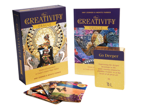 Paperback The Creativity Oracle: Visions of Enchantment to Guide & Inspire Magic Makers [With Book(s)] Book