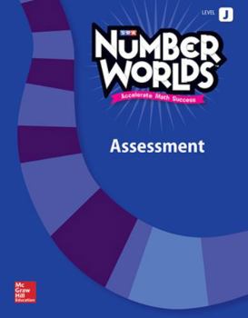 Paperback Number Worlds Level J, Assessment Book