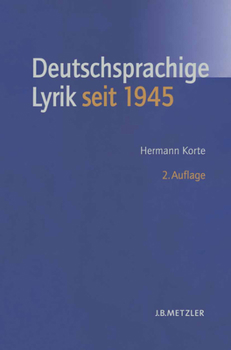 Paperback Deutschsprachige Lyrik Seit 1945 [German] Book