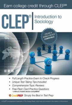 Paperback CLEP(R) Introduction to Sociology Book
