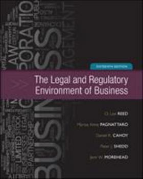 Hardcover The Legal and Regulatory Environment of Business Book
