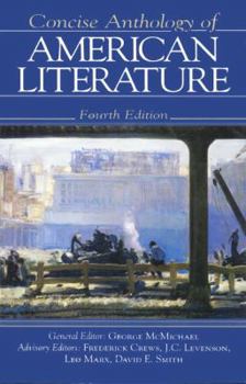 Paperback Concise Anthology of American Literature Book