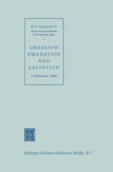 Paperback Creation Emanation and Salvation: A Spinozistic Study Book
