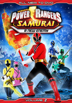 DVD Power Rangers Samurai: New Enemy Volume 2 Book