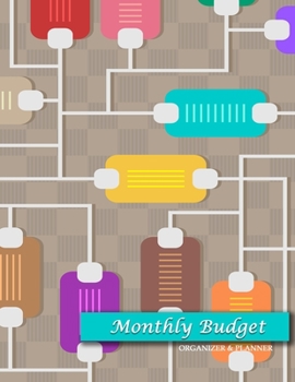 Monthly Budget : Financial Planner Organizer and Expense Tracker Notebook. Money Planner Account Book for Home, Office or Business. Monthly Budgeting and Personal Finance