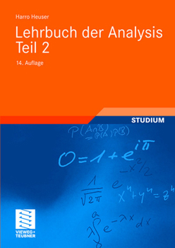 Paperback Lehrbuch Der Analysis. Teil 2 [German] Book