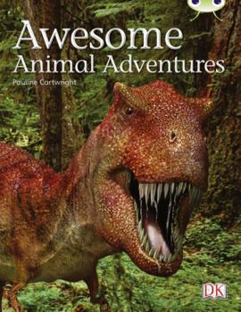 Paperback Awesome Animal Adventures Lime 1 Book