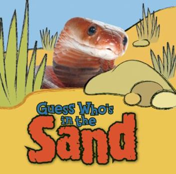 Hardcover Guess Who's In the Sand Book