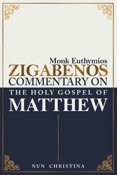 Paperback Commentary on the Holy Gospel of Matthew Book