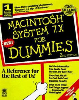 Paperback Macintosh OS 7.6 for Dummies Book