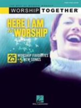 Paperback Here I Am to Worship: 25 Worship Favorites + 5 New Songs Book