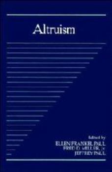 Paperback Altruism: Volume 10, Part 1 Book