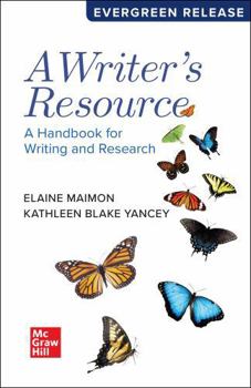 Hardcover A Writer's Resource: 2027 Release Book