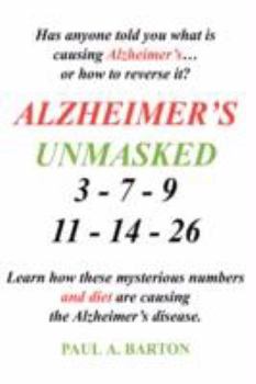 Hardcover Alzheimer's Unmasked Book