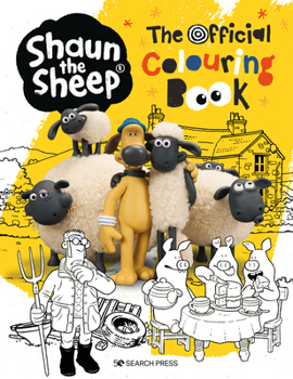 Paperback Shaun the Sheep - The Official Colouring Book