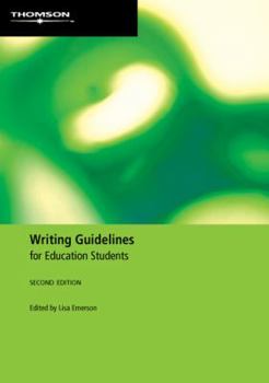 Paperback Writing Guidelines for Education Students Book