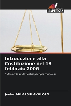 Introduzione alla Costituzione del 18 febbraio 2006 (Italian Edition)