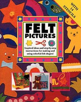 Paperback Felt Pictures: With 14 Stencils Book