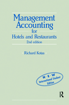 Paperback Management Accounting for Hotels and Restaurants Book