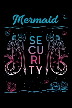 Mermaid Security: Blank Comic Book Sketchbook For Kids And Adults To Draw Your Own Cartoon For Mairmaids, Mermoms, Swimming Lovers And Beach Fans (6 x 9; 120 Pages)