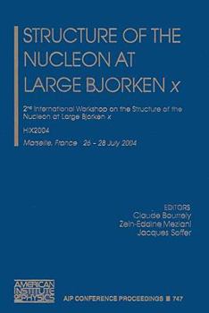 Hardcover Nucleon Structure at Large Bjorken X: 2nd International Workshop on the Structure of the Nucleon at Large Bjorken X; Hix2004 Book