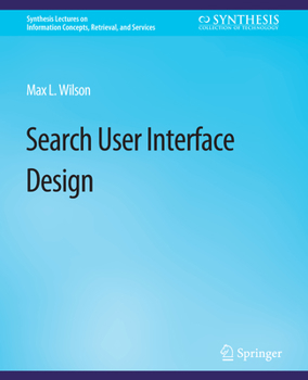 Paperback Search-User Interface Design Book