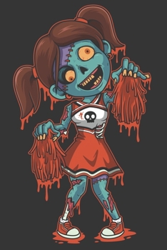 2020 Week To View Dated Planner Diary: 6x9 Inches Paperback Halloween Zombie Cheerleader Undead