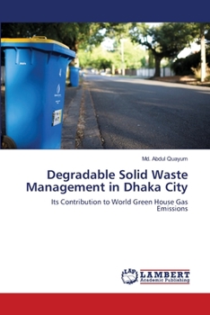 Paperback Degradable Solid Waste Management in Dhaka City Book