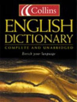 Hardcover Collins English Dictionary Book