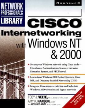 Paperback Cisco Internetworking with Windows NT and 2000 Book