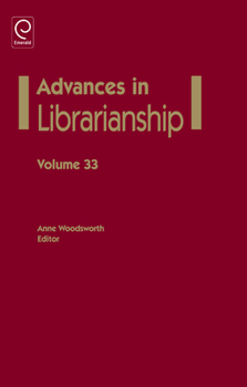 Hardcover Advances in Librarianship Book