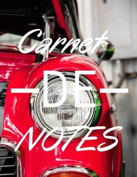 Carnet De Notes: Bloc-Notes | 8,5x11 pouces (21,57 x 27,94cm) (French Edition)