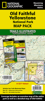 Loose Leaf Old Faithful, Yellowstone [Map Pack Bundle] Book