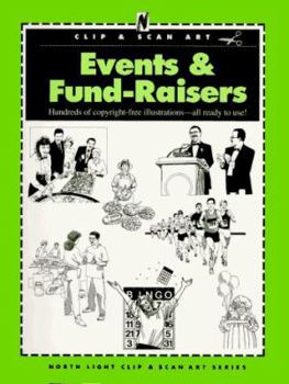 Paperback Events & Fund Raisers (North Light Clip & Scan Art) Book