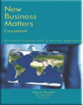 Paperback New Business Matters: Business English with a Lexical Approach Book