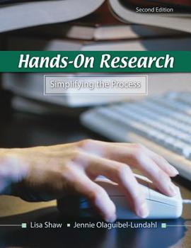 Paperback Hands-On Research: Simplifying the Process Book