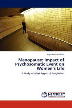 Paperback Menopause: Impact of Psychosomatic Event on Women's Life Book