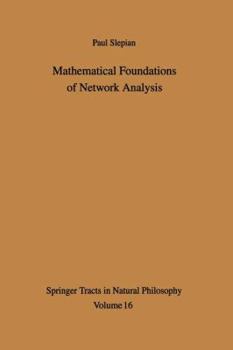 Paperback Mathematical Foundations of Network Analysis Book