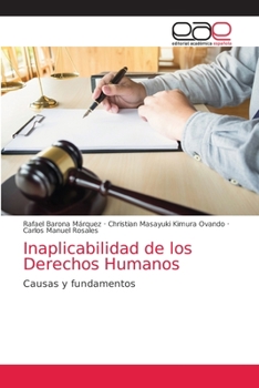 Paperback Inaplicabilidad de los Derechos Humanos [Spanish] Book