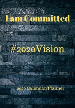 Paperback I am Committed: 2020 Calendar/Planner Book