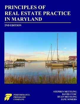 Paperback Principles of Real Estate Practice in Maryland: Second Edition Book