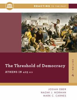 Paperback The Threshold of Democracy: Athens in 403 B.C. Book