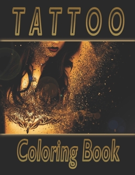 Paperback Realistic Tattoos Coloring Book for Adults: Pretty Tattoo Designs: Scary Tatts: Horror Realistic Ink Designs and Body Art. Book