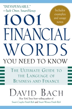 Hardcover 1001 Financial Words You Need to Know Book