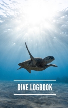 Paperback Dive Logbook: Scuba Diver Log Book