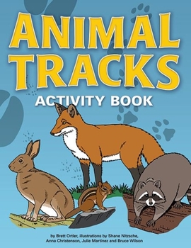 Paperback Animal Tracks Activity Book