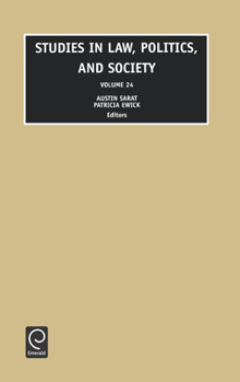 Hardcover Studies in Law, Politics and Society Book